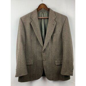 Men’s Cricketeer Brown Pattern Blazer Size L